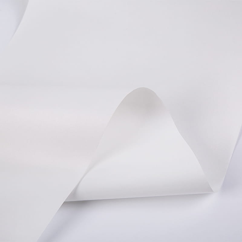 White Glassine Paper