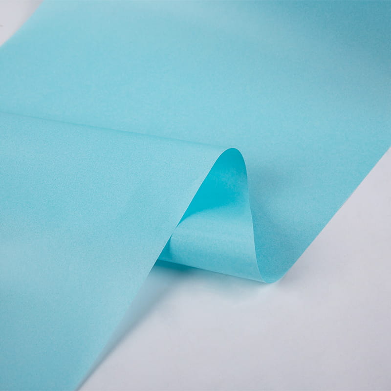 Blue Glassine Paper