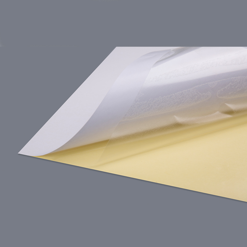 Double Side Adhesive Paper In Yellow PEK