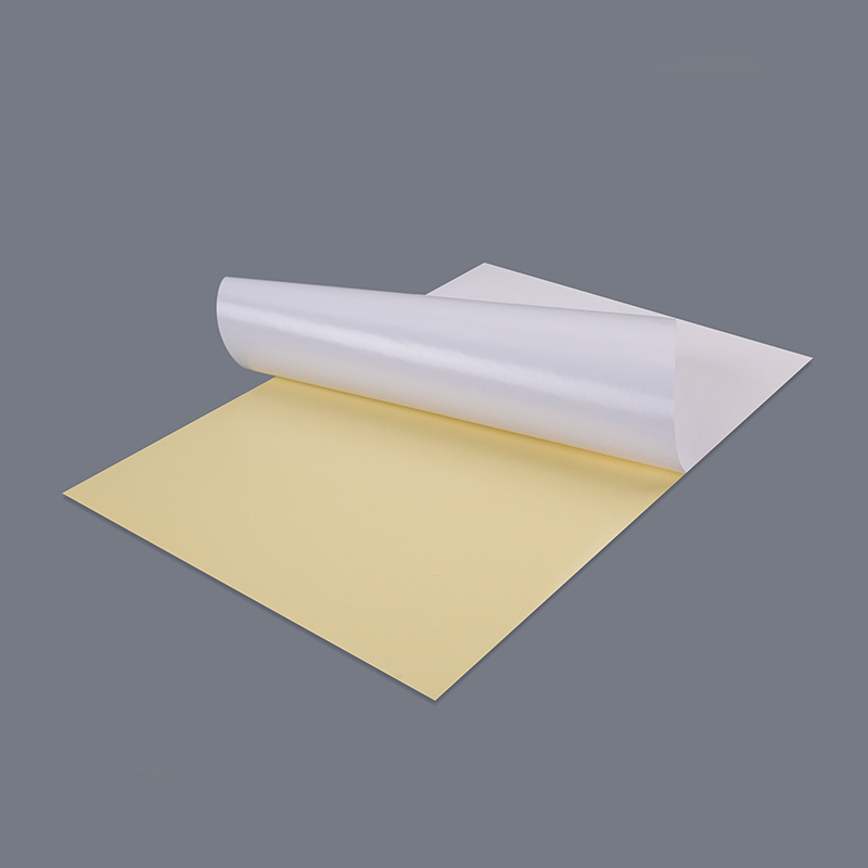 Double Side Adhesive Paper In Yellow PEK